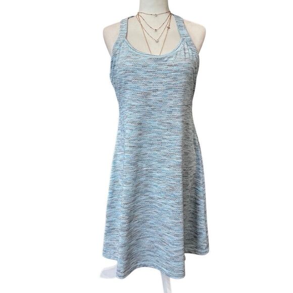 MPG Mondetta Performance Gear Travel Athletic Sundress Size Large Blue - Picture 1 of 16